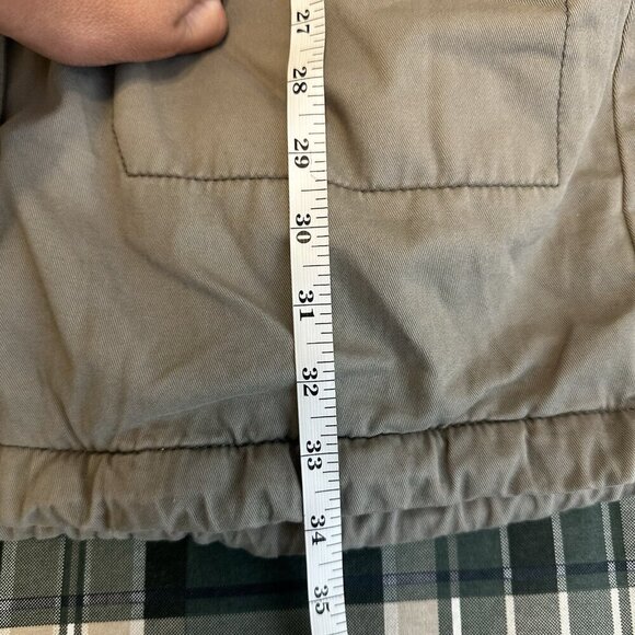 Vintage Y2K Abercrombie & Fitch Fur Lined Parka Jacket Womens M Green Bella Swan - Picture 16 of 16